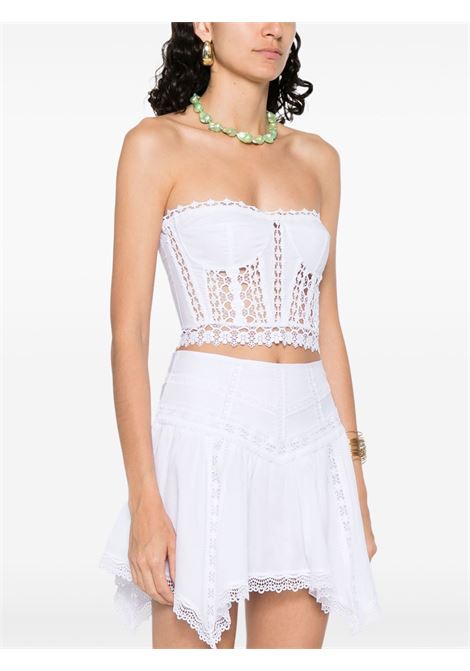 Top bustier Azal in bianco CHARO RUIZ IBIZA 1989 - donna CHARO RUIZ IBIZA 1989 | 251100WHT